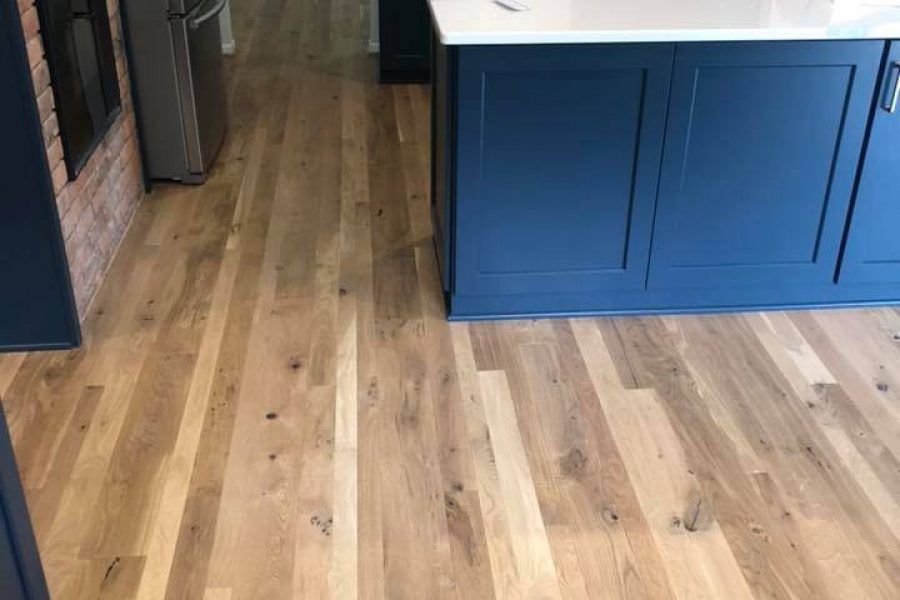 Michigan Plank floor installation 1