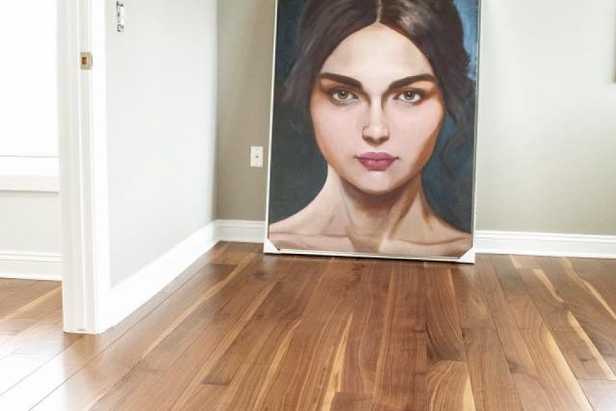 Michigan Plank floor installation 3